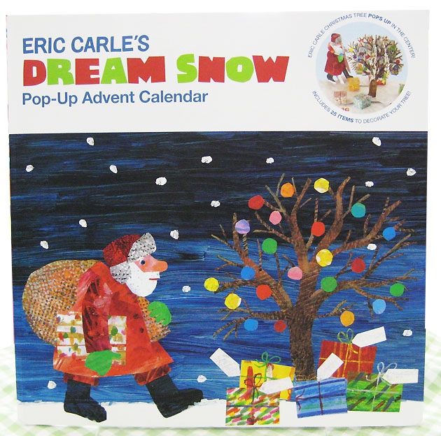 ポップアップアドベントカレンダー　エリック・カール　ゆめのゆき