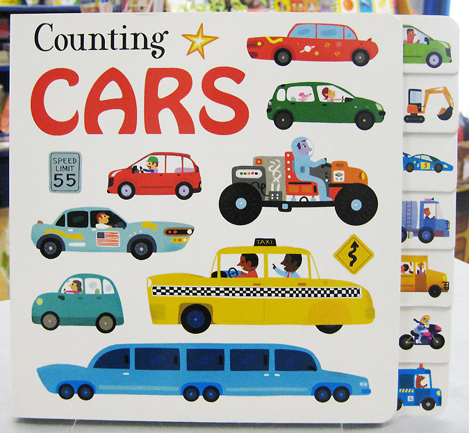 ボードブック　車をかぞえよう