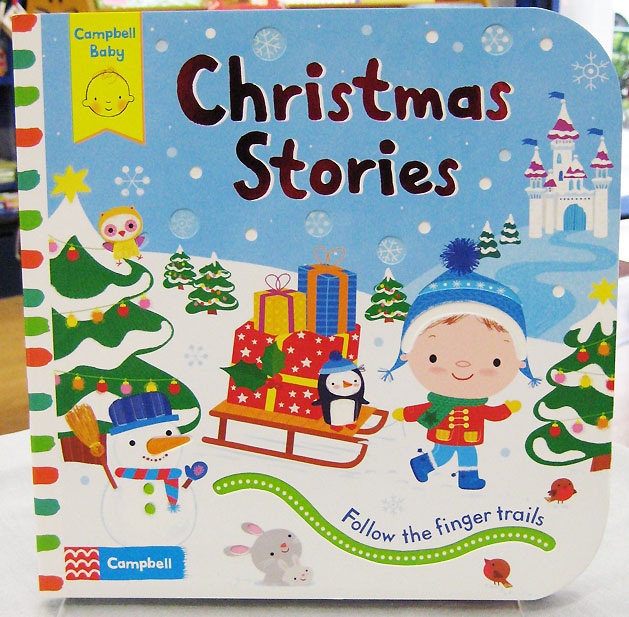 指でたどろう しかけ絵本 Christmas Stories クリスマス 洋書絵本 絵本の家オンラインショップ