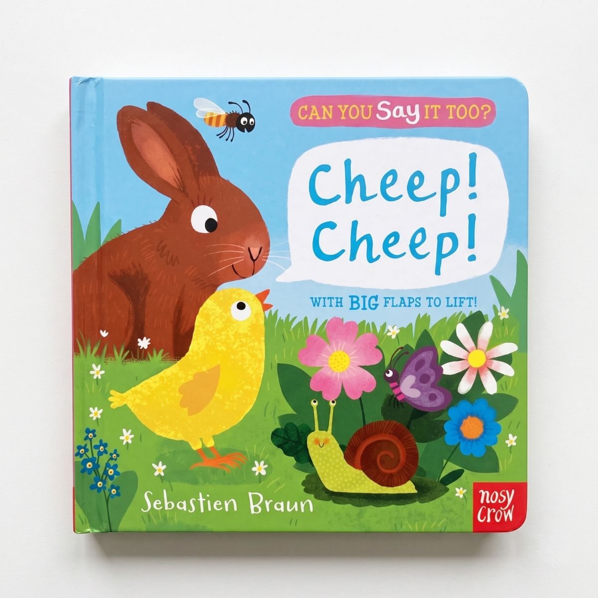めくりしかけ絵本　Can You Say it Too? Cheep! Cheep!