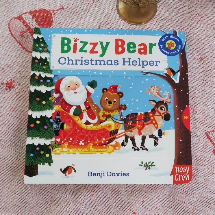 スライドしかけ絵本 Bizzy Bear Christmas Helper | カテゴリーで