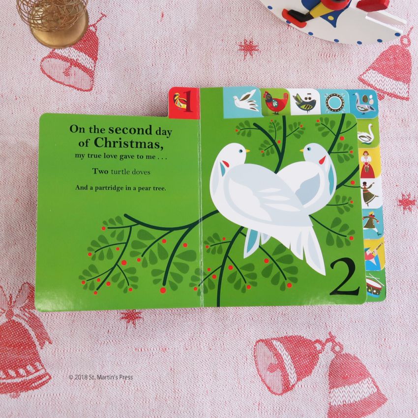 タブつきボードブック The 12 Days of Christmas | カテゴリーでさがす