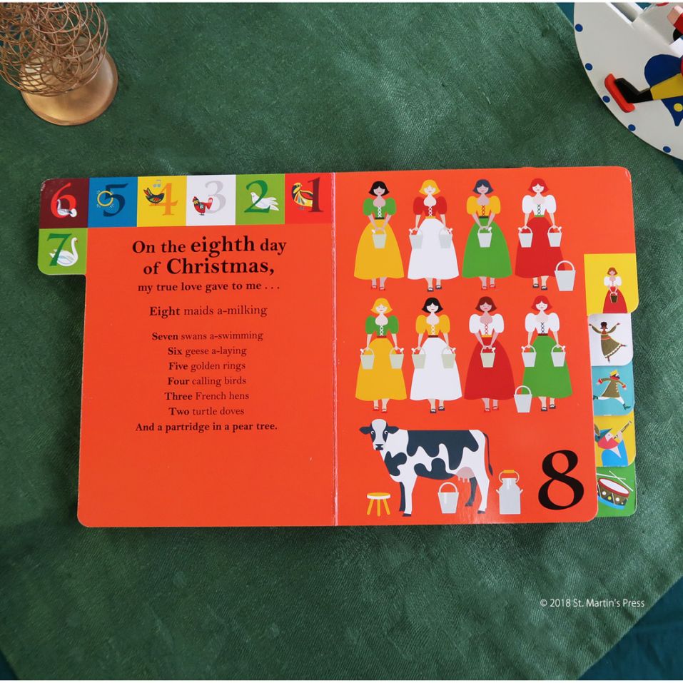 タブつきボードブック The 12 Days of Christmas | カテゴリーでさがす