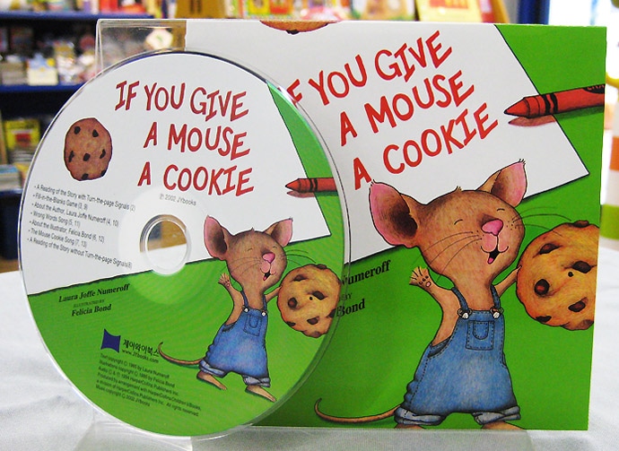 SING&SAY If You Give A Mouse A Cookie CDつき絵本 【レベル5