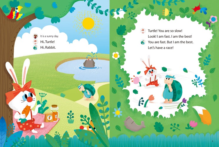 ホーントウッドの大主　英語版　4枚セット 英語劇シリーズ QRコード音声付き 名作童話 The Rabbit and the Turtle