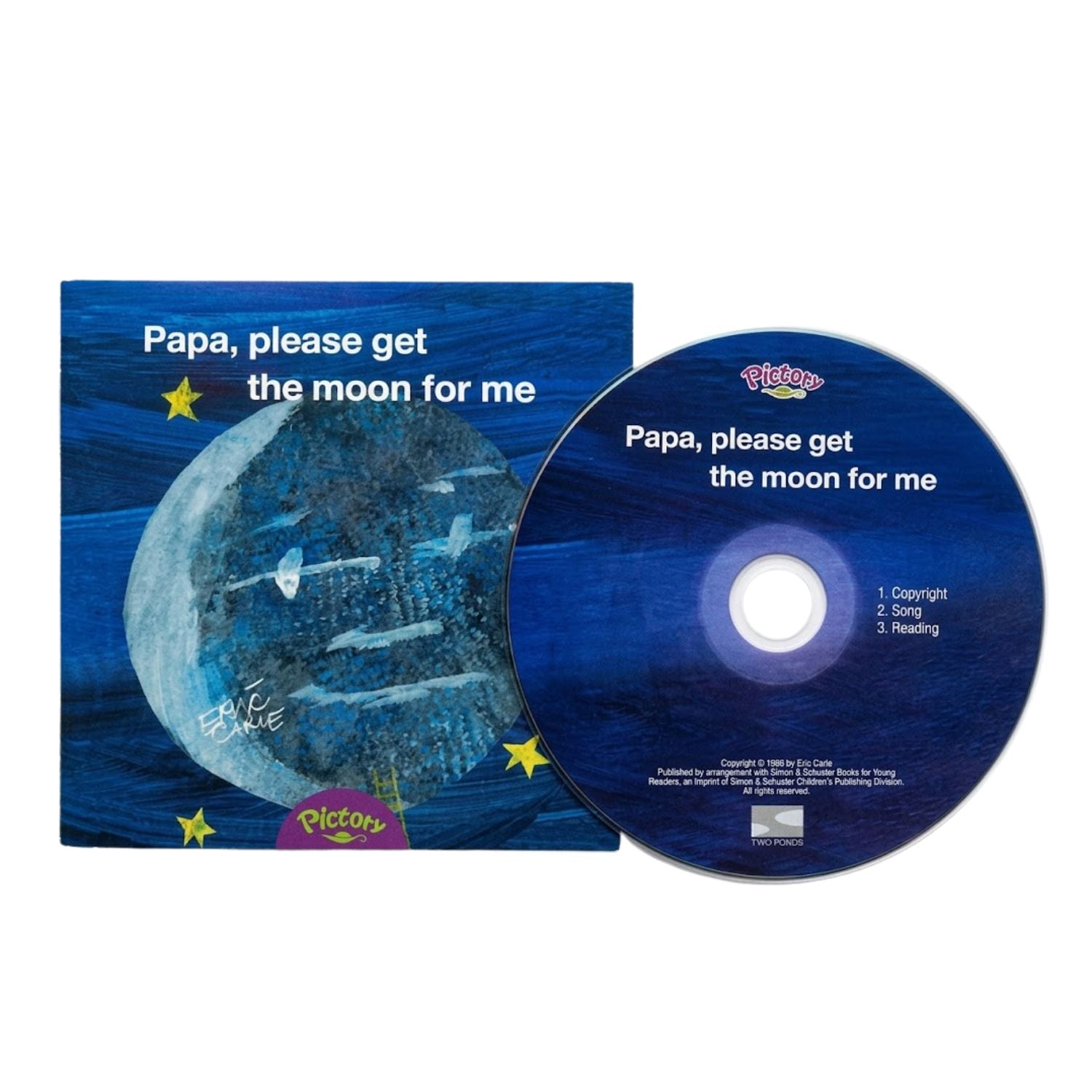 SING&SAY Papa, Please Get the Moon for Me ボードブック＆CDセット