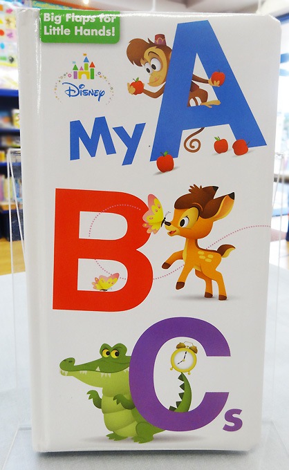 めくりしかけ絵本 ディズニーabc ベビー キッズ 絵本 おもちゃ グッズ ベビーしかけ絵本 洋書絵本 絵本の家オンラインショップ