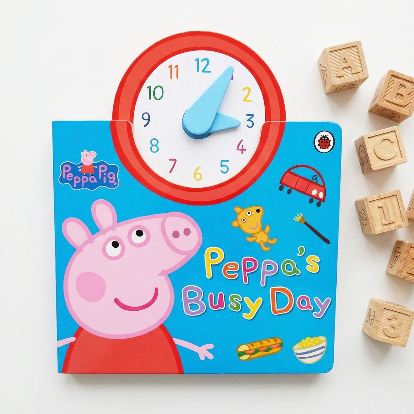 とけいの絵本　ペッパピッグ　いま何時？　～Peppa's Busy Day