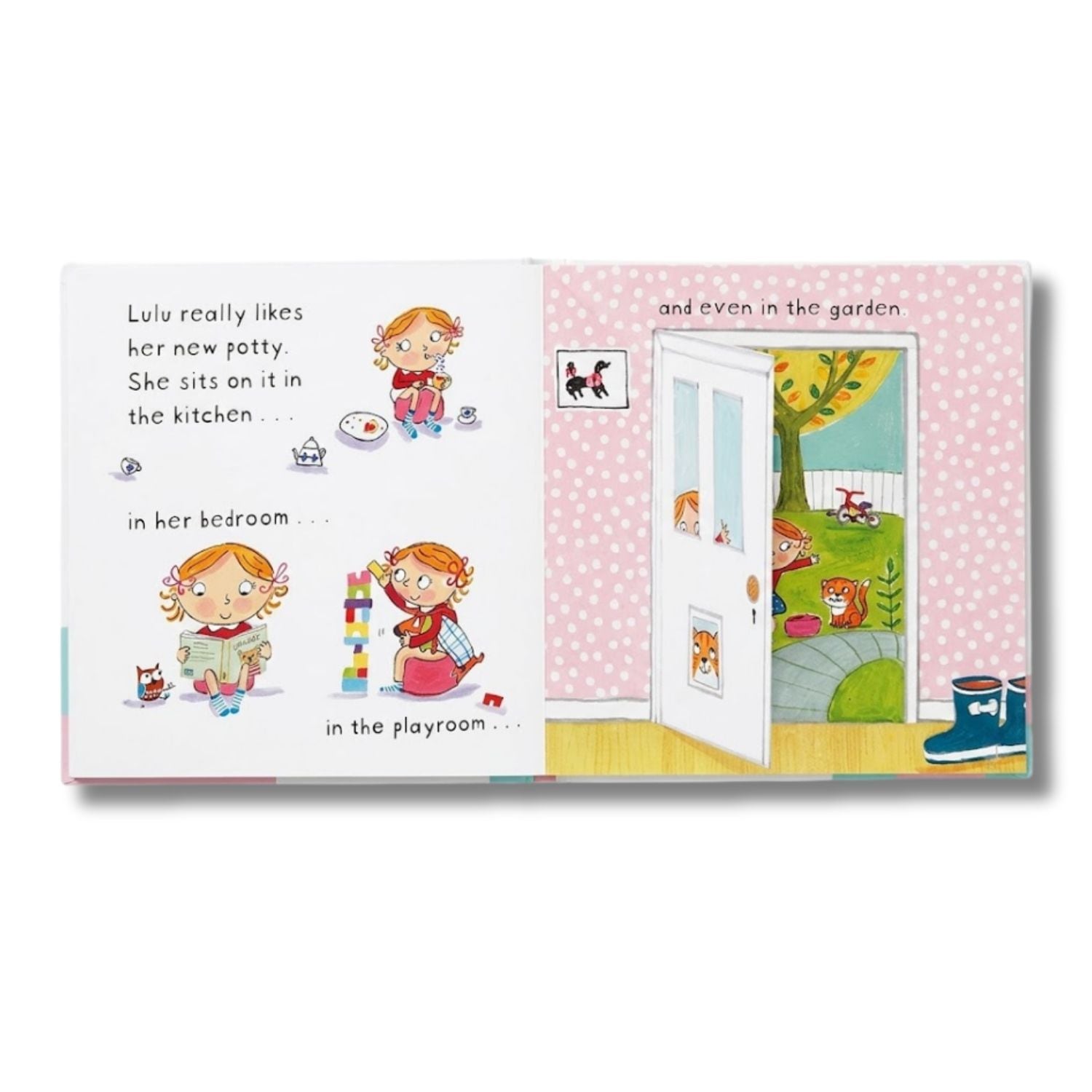 しかけつき絵本 Lulu's Loo ～楽しく学べる英語知育絵本シリーズ