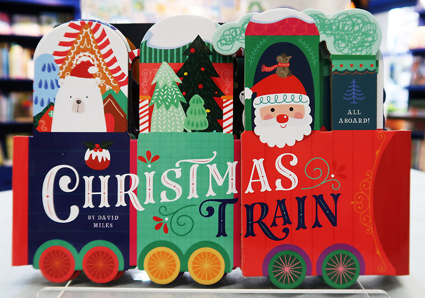 立体パタパタ絵本　Christmas Train