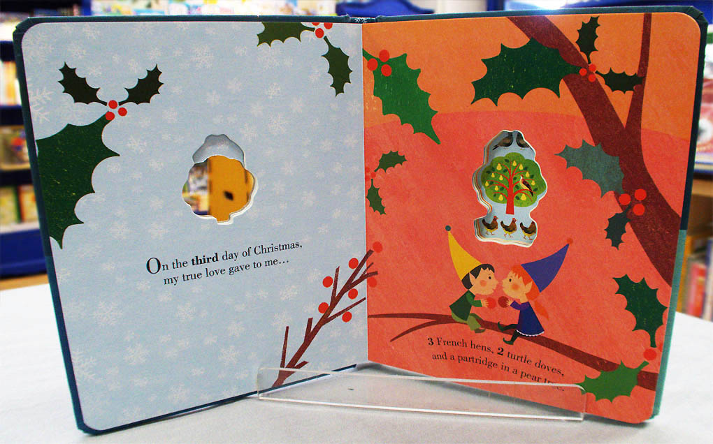 穴あけしかけつき絵本 The Twelve Days of Christmas | カテゴリーで