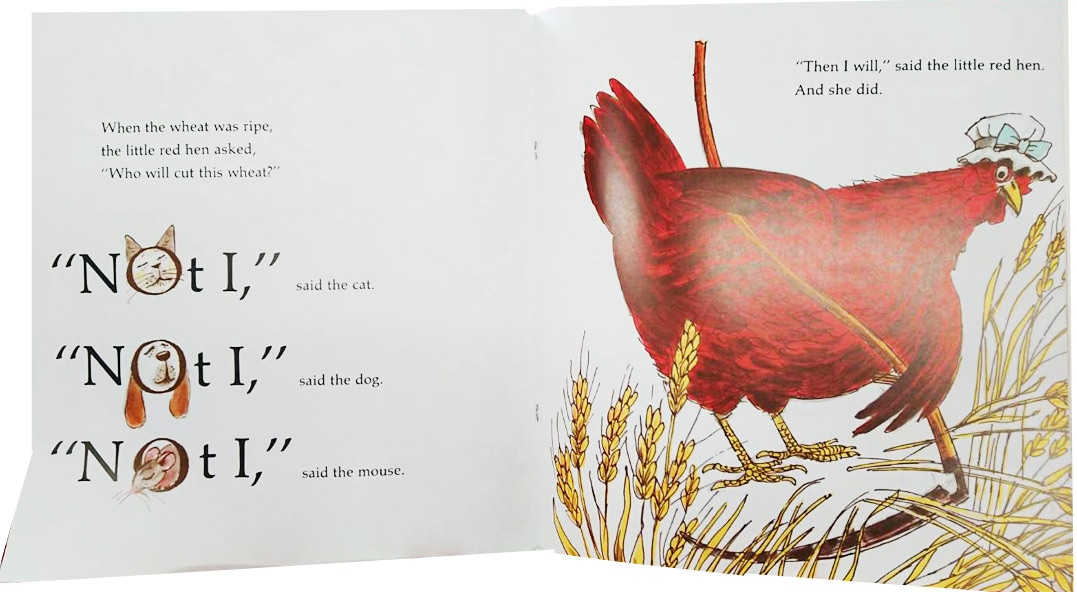 ビッグブック The Little Red Hen | カテゴリーでさがす,英語学習