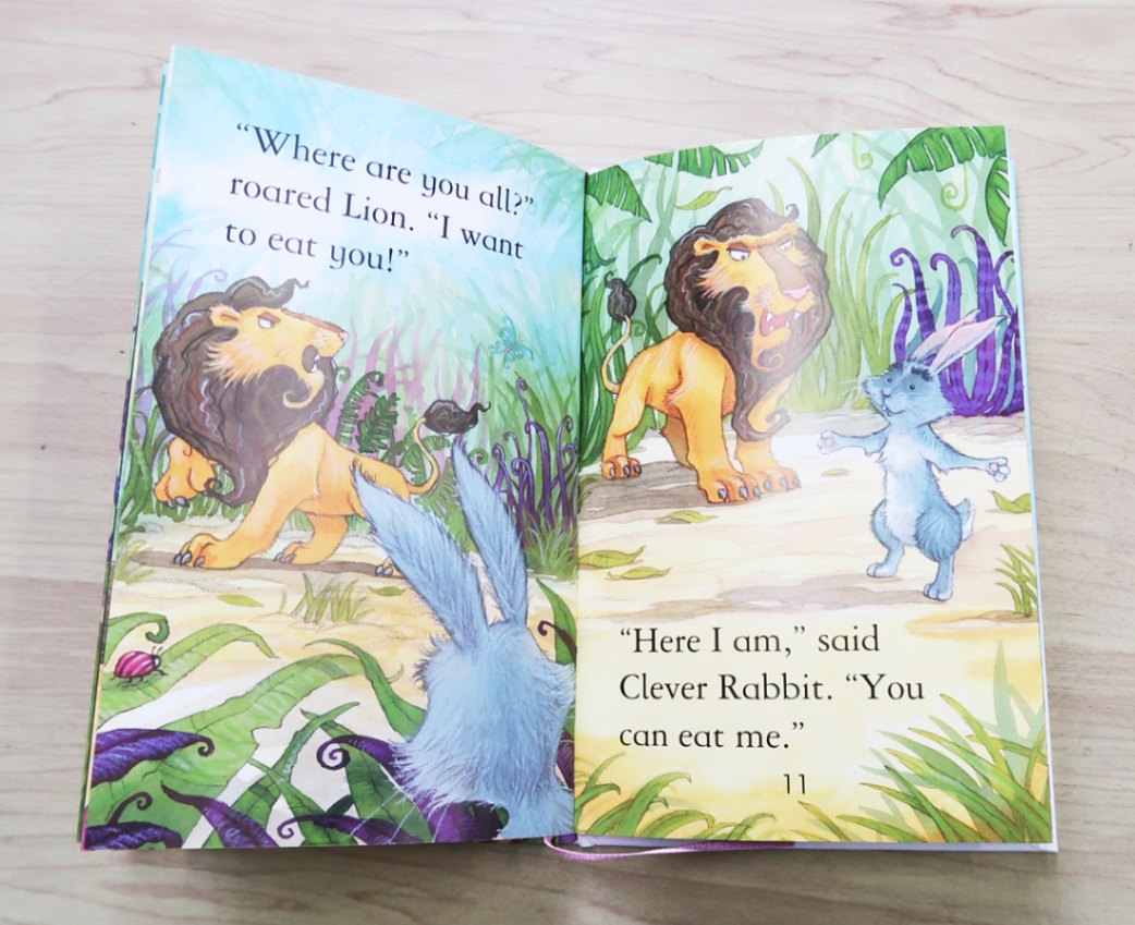 朗読CDつき名作童話 Clever Rabbit and the Lion 【レベル2