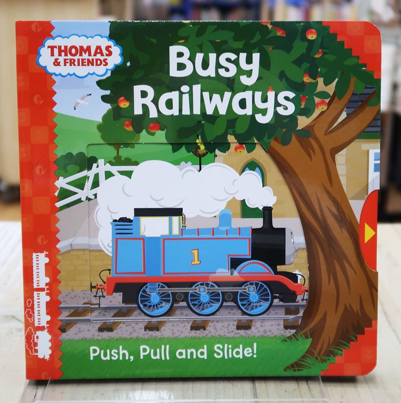 しかけつき絵本 きかんしゃトーマス Busy Railways キャラクターで選ぶ 絵本 グッズ きかんしゃトーマス 洋書絵本 絵本 の家オンラインショップ