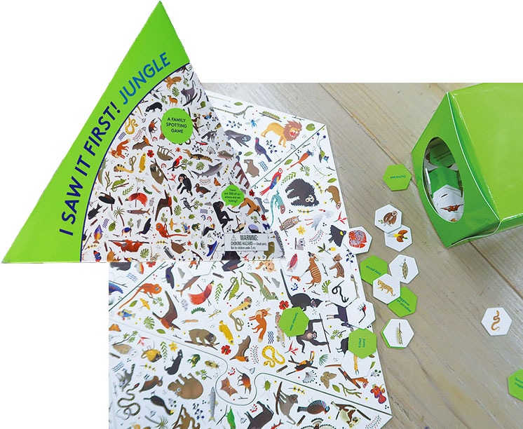 絵探しゲーム　ジャングルスポッティング