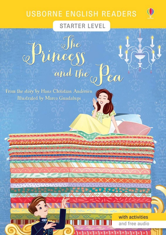 レベル別 名作英語リーディングシリーズ　The Princess and the Pea ～えんどう豆の上にねたお姫さま～ 【レベル0】