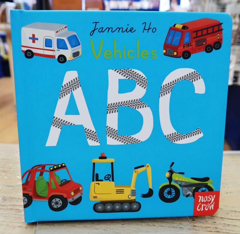 ボードブック　のりものABC