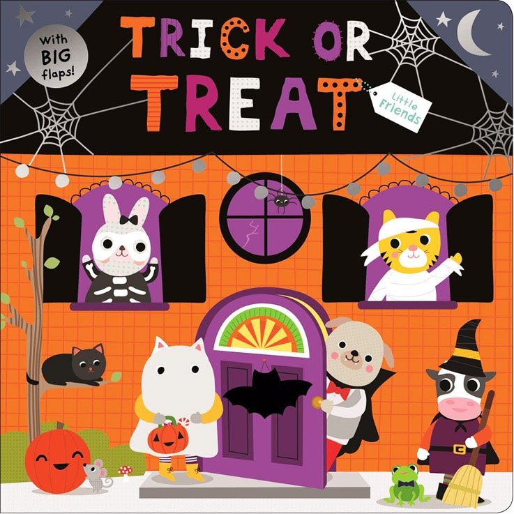 めくりしかけ絵本　Little Friends Trick or Treat