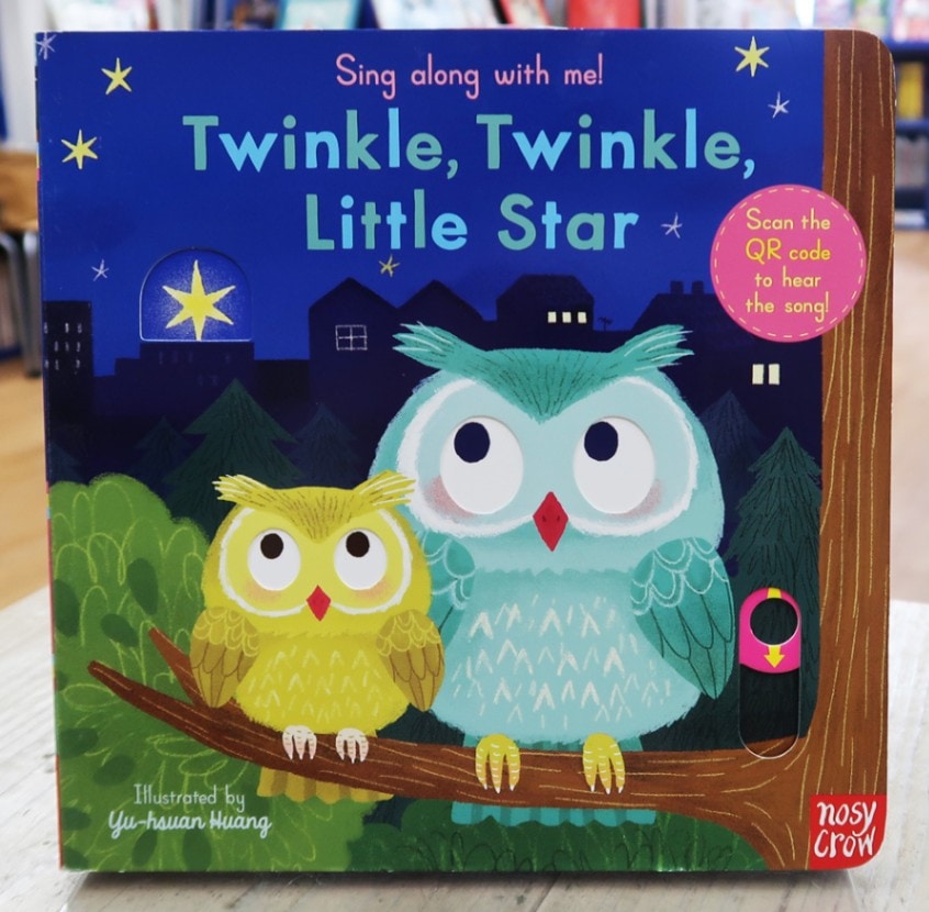 しかけ絵本　Twinkle, Twinkle, Little Star　ボードブック　（QRコード音つき）