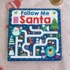 指でたどろう！しかけ絵本　Follow Me Santa