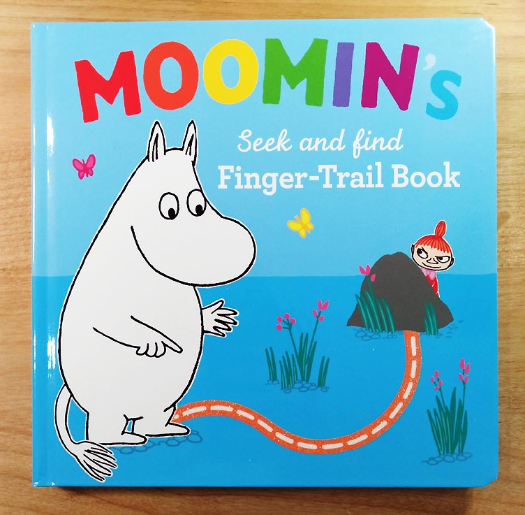 指でたどろう！しかけ絵本　ムーミン　Moomin's Seek and Find Finger-Trail Book