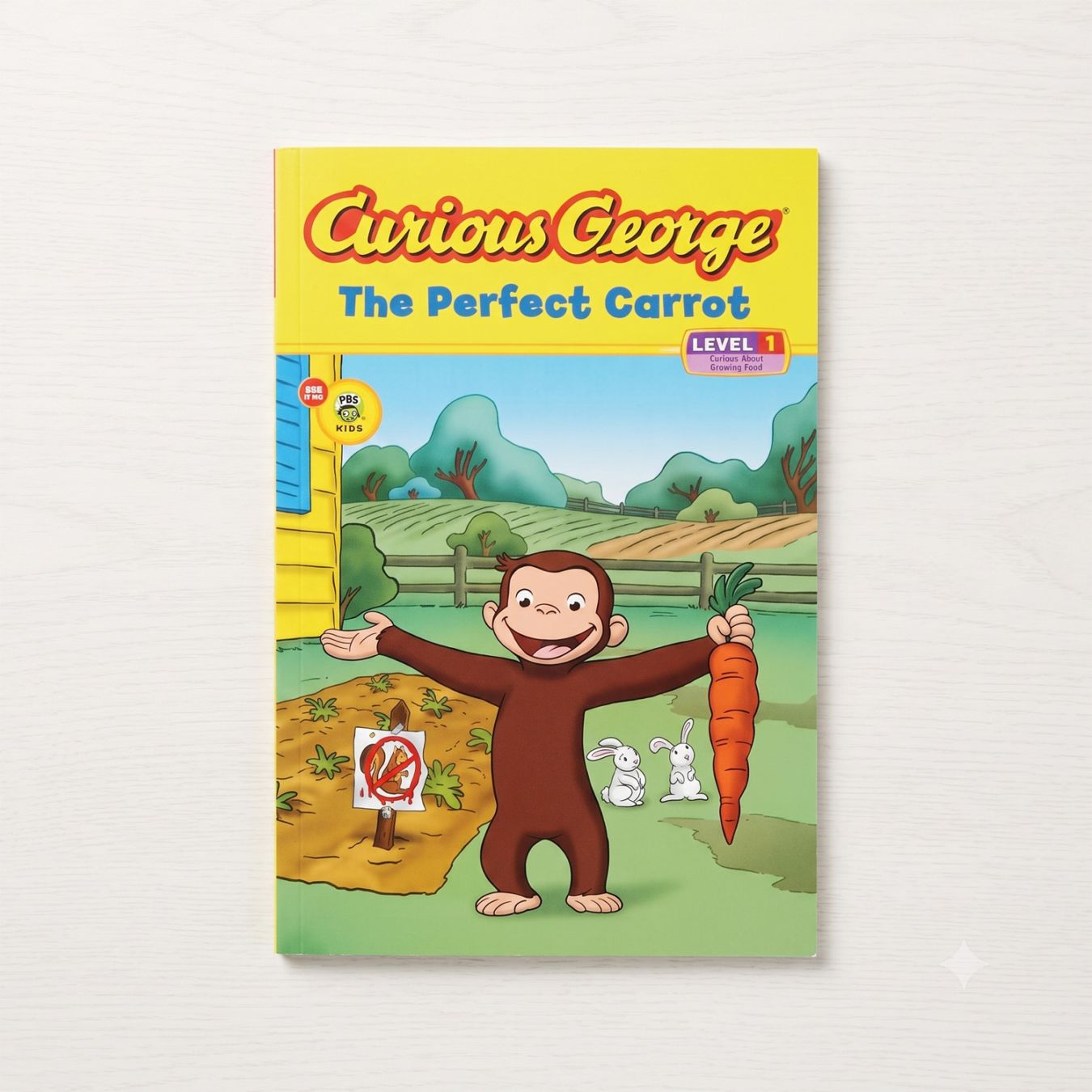 おさるのジョージ 英語リーダーシリーズ Curious George The Perfect Carrot