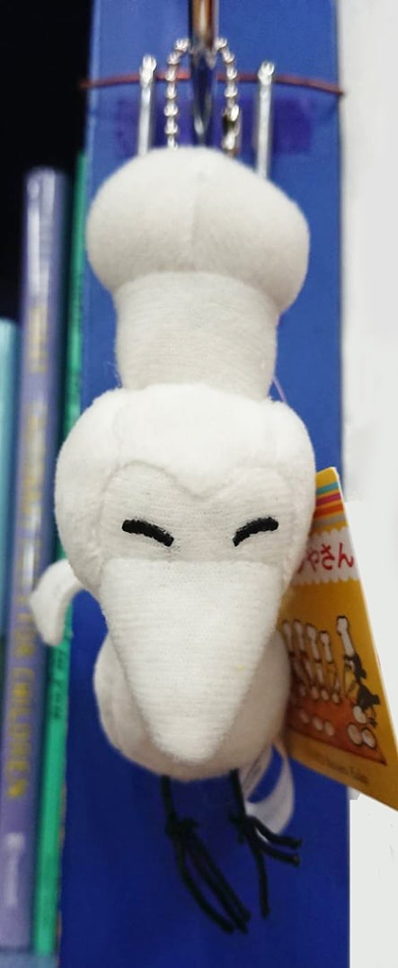 からすのパンやさん　マスコット　おもちちゃん