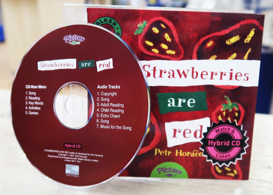 SING&SAY Strawberries are Red ボードブック＆CDセット ＜Two