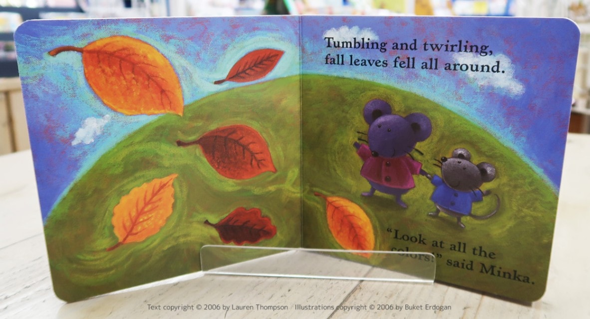 Mouse's First Fall ボードブック | Rhymoeが選ぶ英語絵本