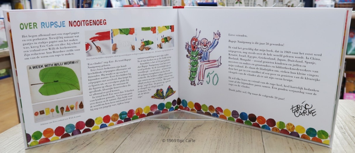 The Very Hungry Caterpillar / Rupsje Nooitgenoeg ～はら