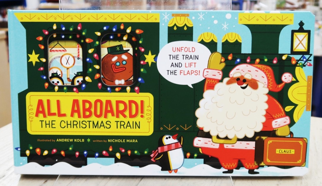 おりたたみしかけ絵本　All Abroad! The Christmas Train