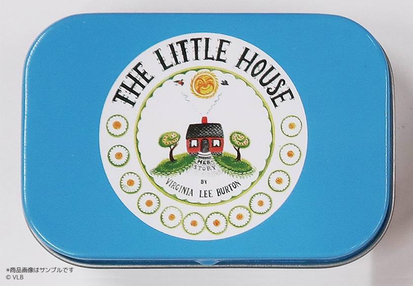 缶入りステッカー　ちいさいおうち