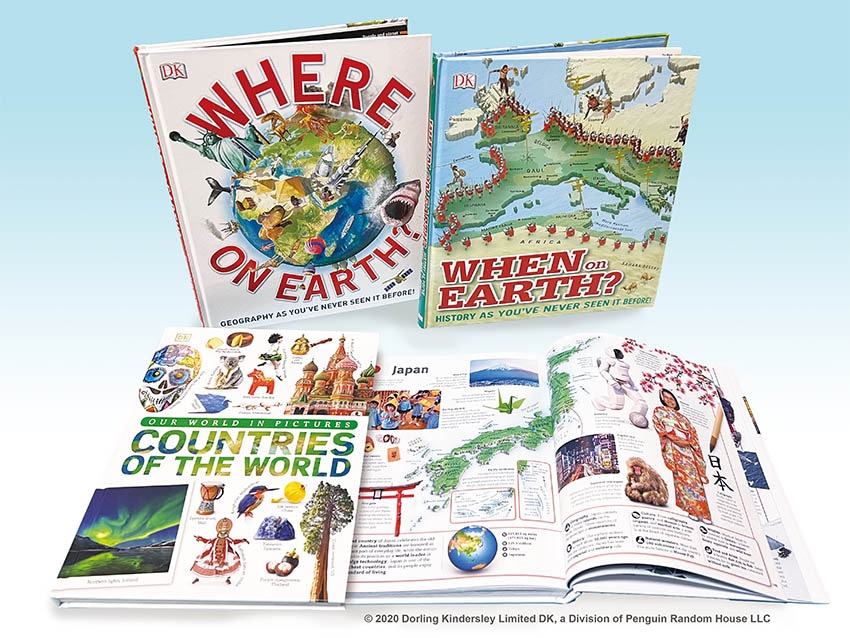 【高校・リカレント】ビジュアルで体験！～地図でみる世界の歴史とファクト　全３巻セット