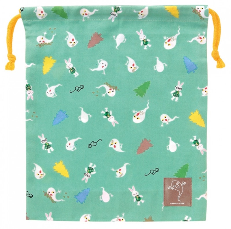 せなけいこ 巾着L めがねうさぎ | カテゴリーでさがす,グッズ