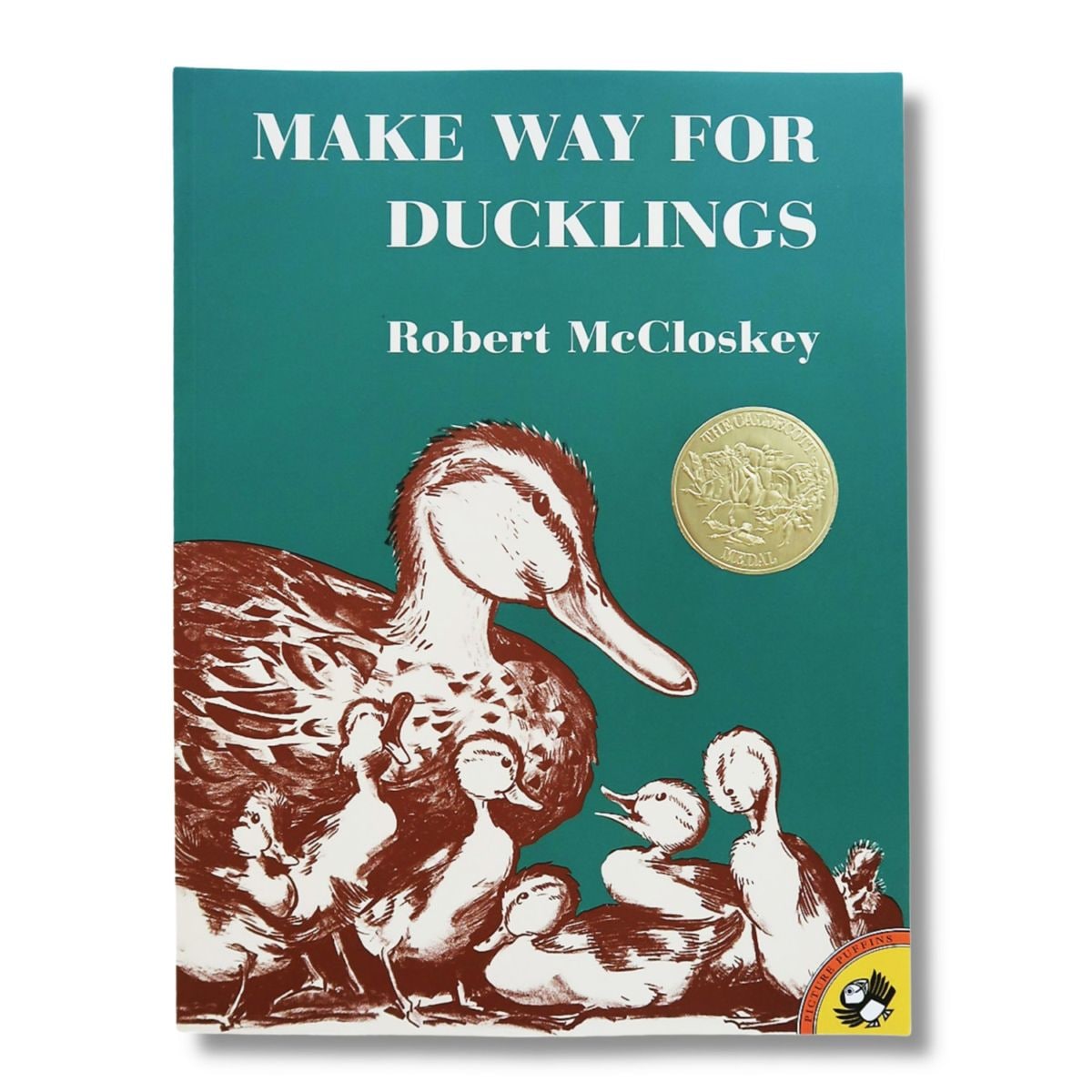 【大特価！セール品】 名作絵本　Make Way for Ducklings　～かもさんおとおり～　ペーパーバック版