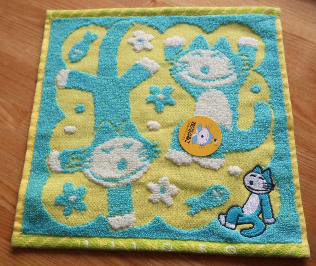 １１ぴきのねこ　プチタオル　にゃご体操