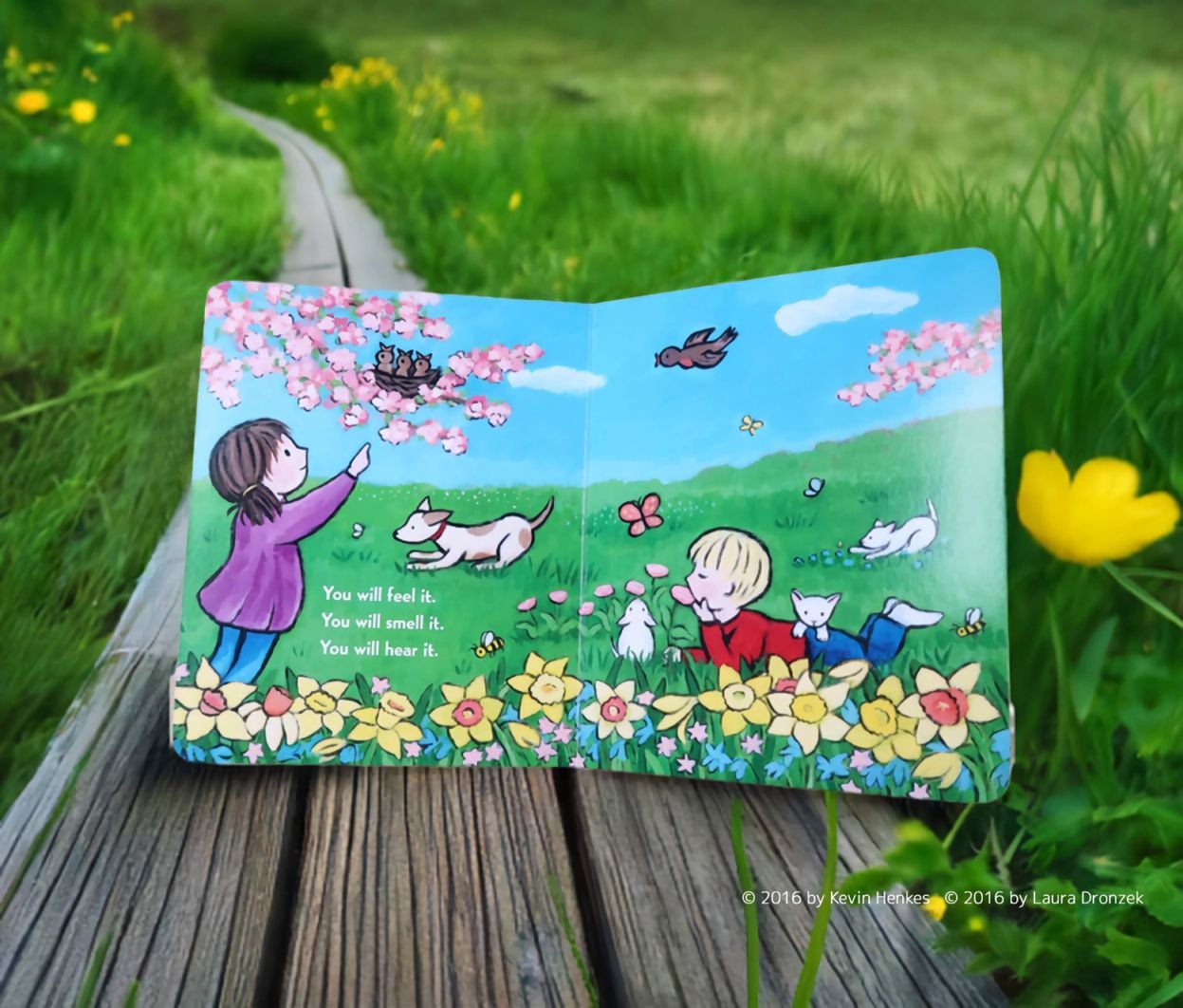 When Spring Comes ボードブック | 英語の絵本,名作絵本～ボード