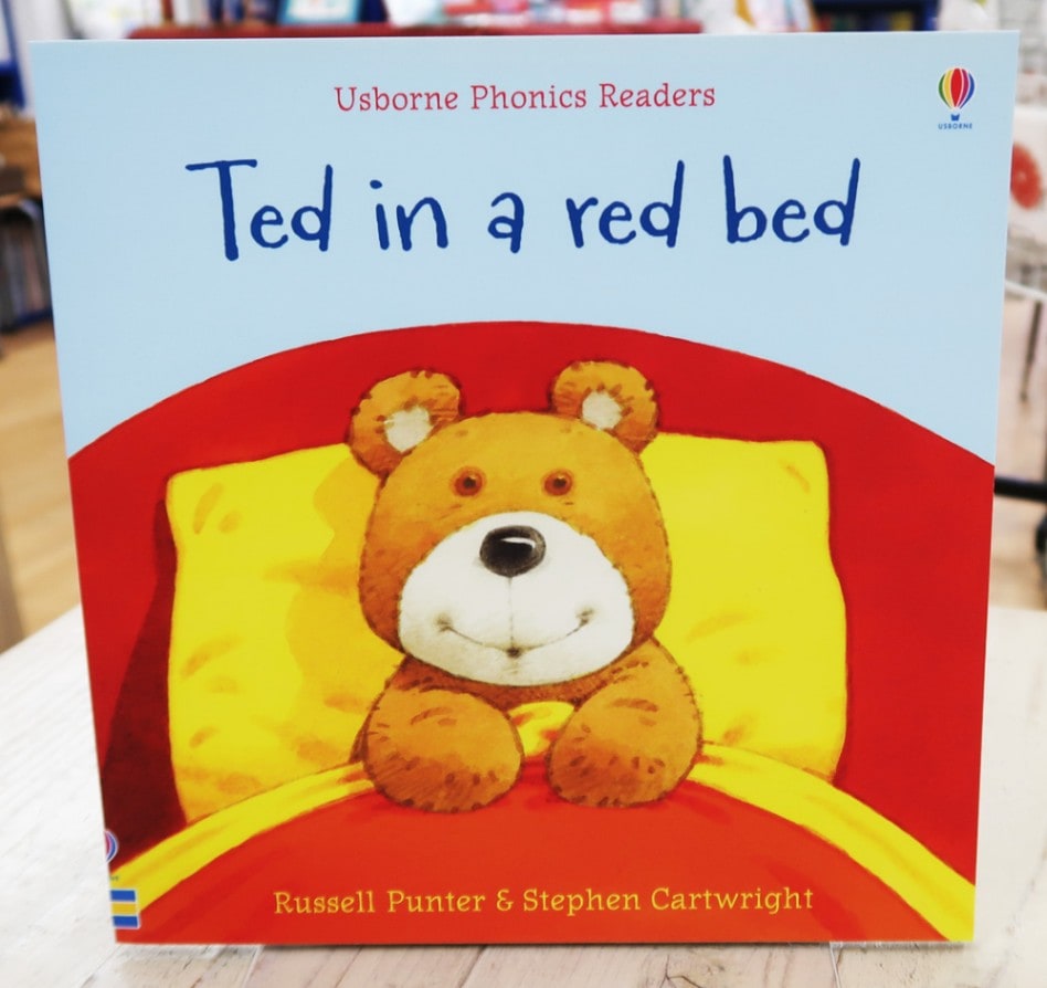 フォニックスリーダー　Ted in a Red Bed