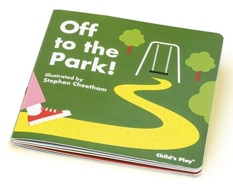 五感で楽しむユニバーサルデザインの絵本　 Off to the Park
