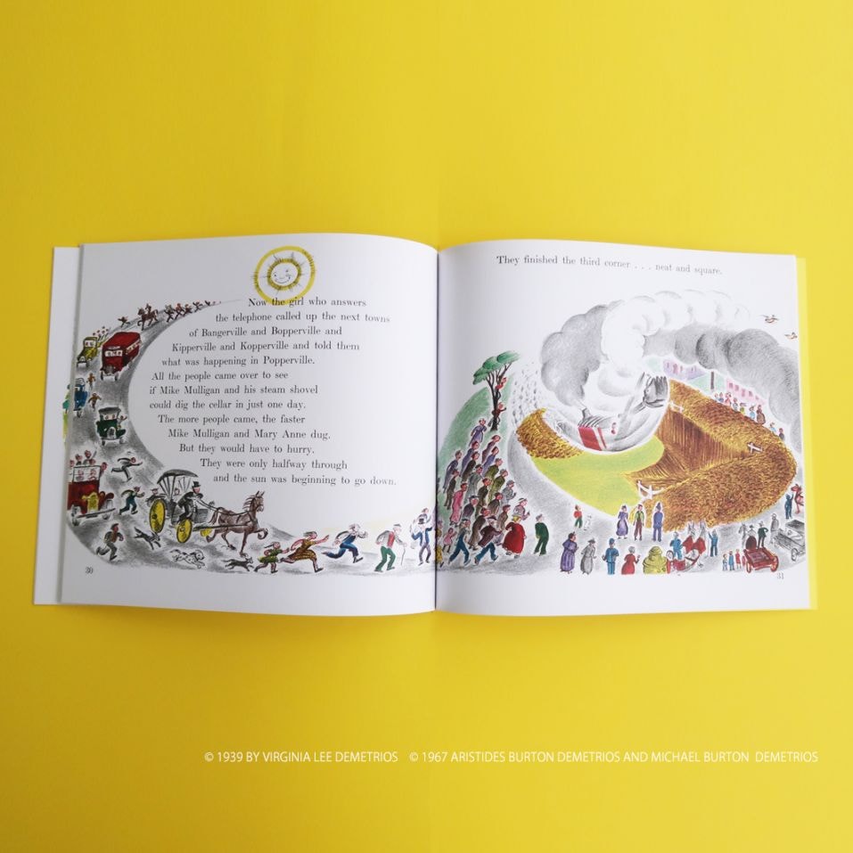 大特価！セール品】 Mike Mulligan and His Steam Shovel ～マイク