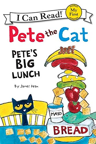 Pete the Cat Pete's Big Lunch　ペーパーバック版　【I Can Read シリーズ：My First I Can Read book】