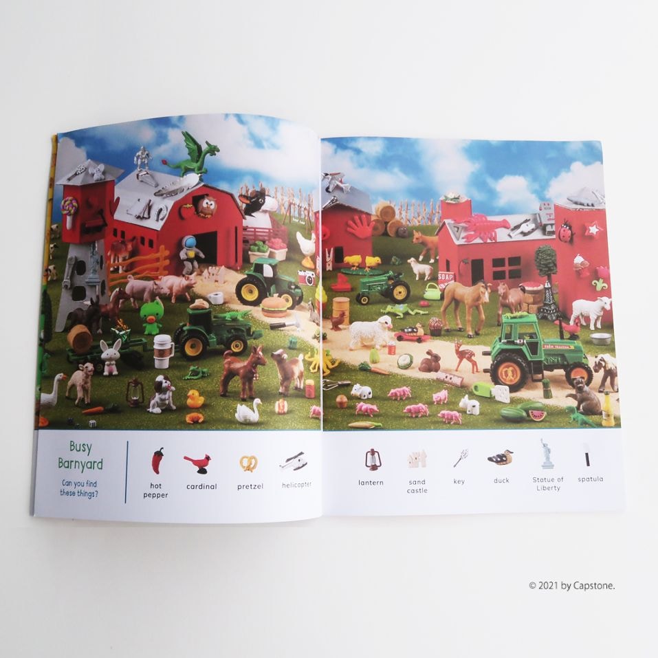 さがし絵本 Can You Find it? ～ On the Farm ペーパーバック版