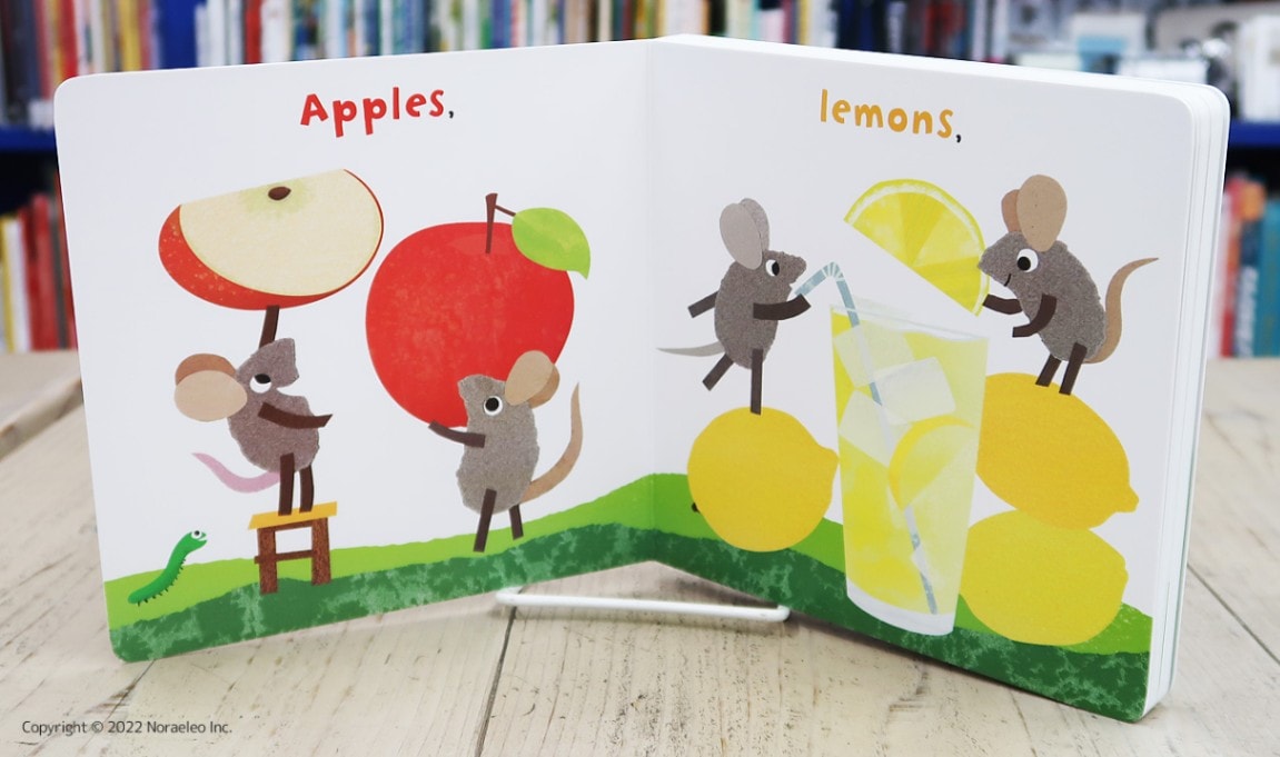 A Little Book About Food ～レオ・レオニのたべもの～ ボードブック