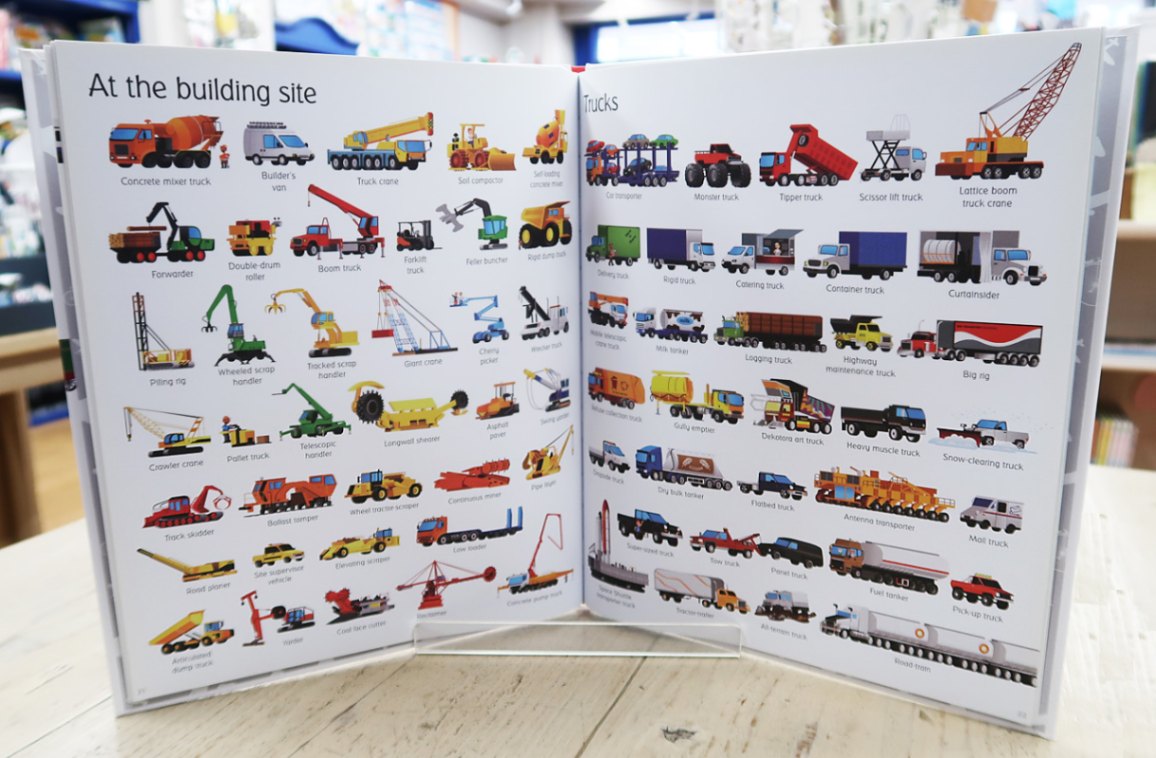 1000 絵辞典 Things That Go | こだわりテーマでさがす,のりもの