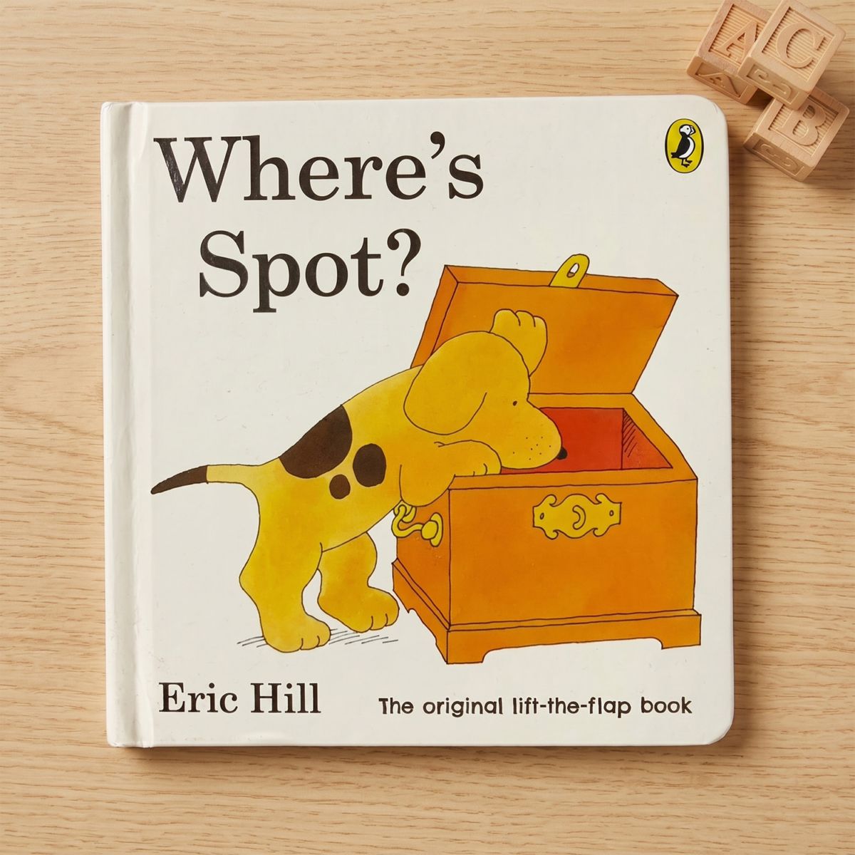 めくりしかけ絵本　Where's Spot ボードブック