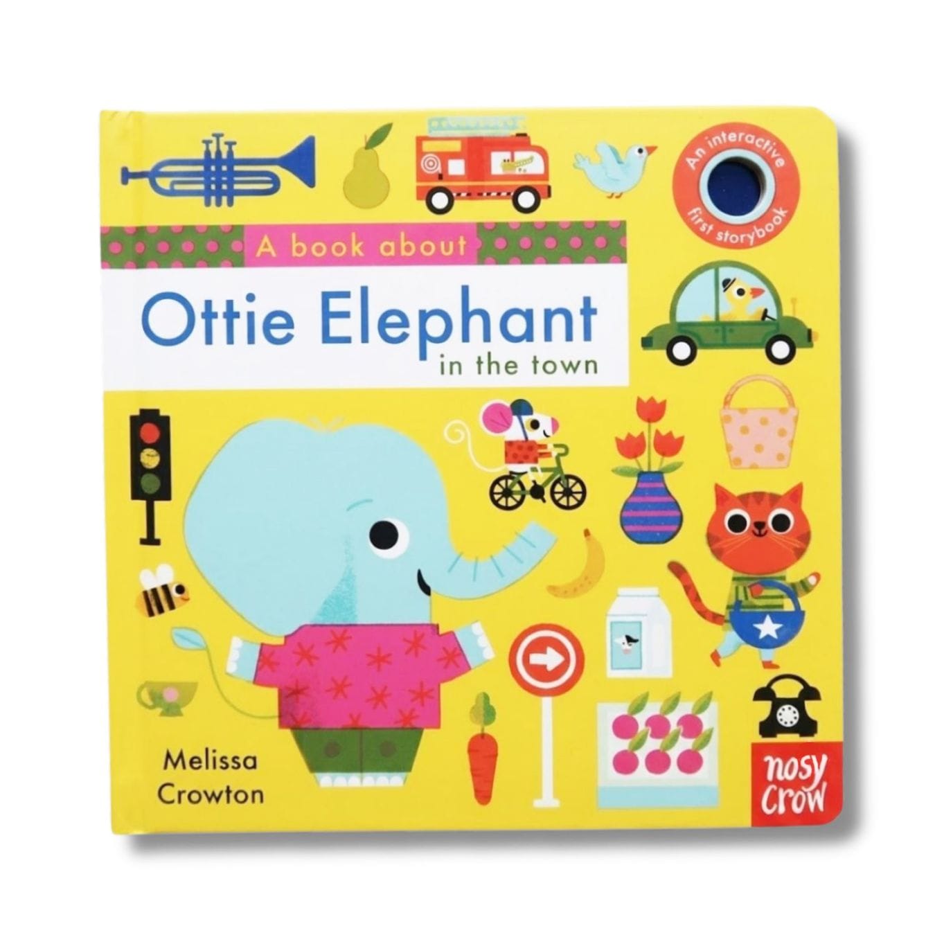 めくりしかけ絵本　A Book About Ottie Elephant in the Town