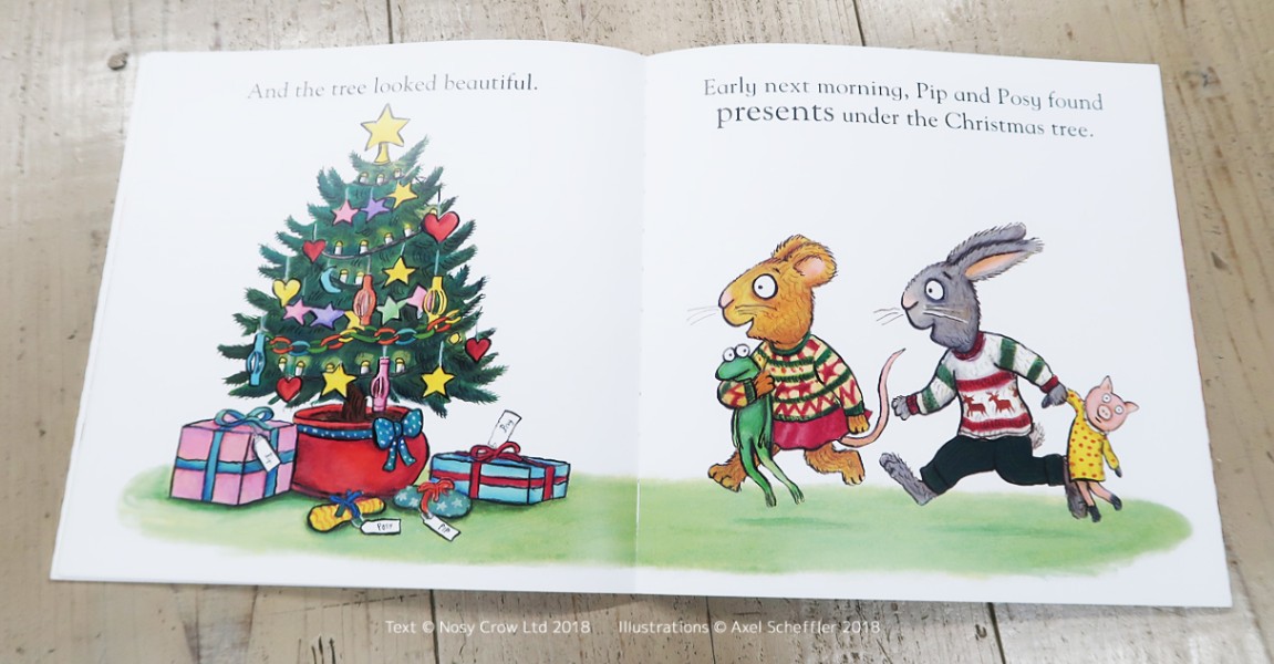 英語リーディングシリーズ Pip and Posy The Christmas Tree