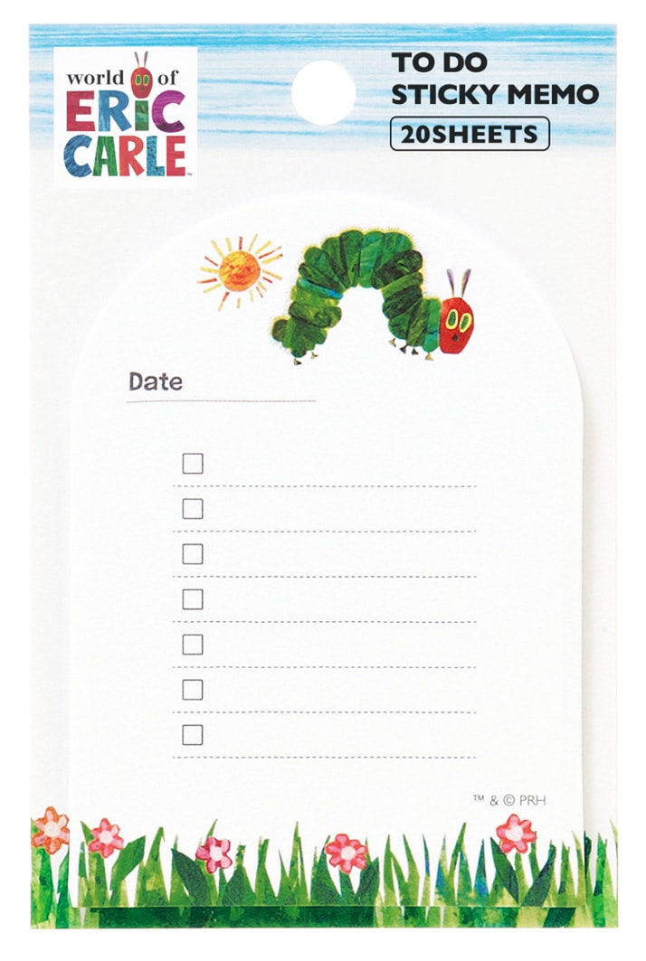 エリック・カール　to do　付箋　葉