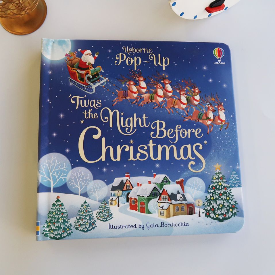 ポップアップしかけ絵本　'Twas the Night Before Christmas