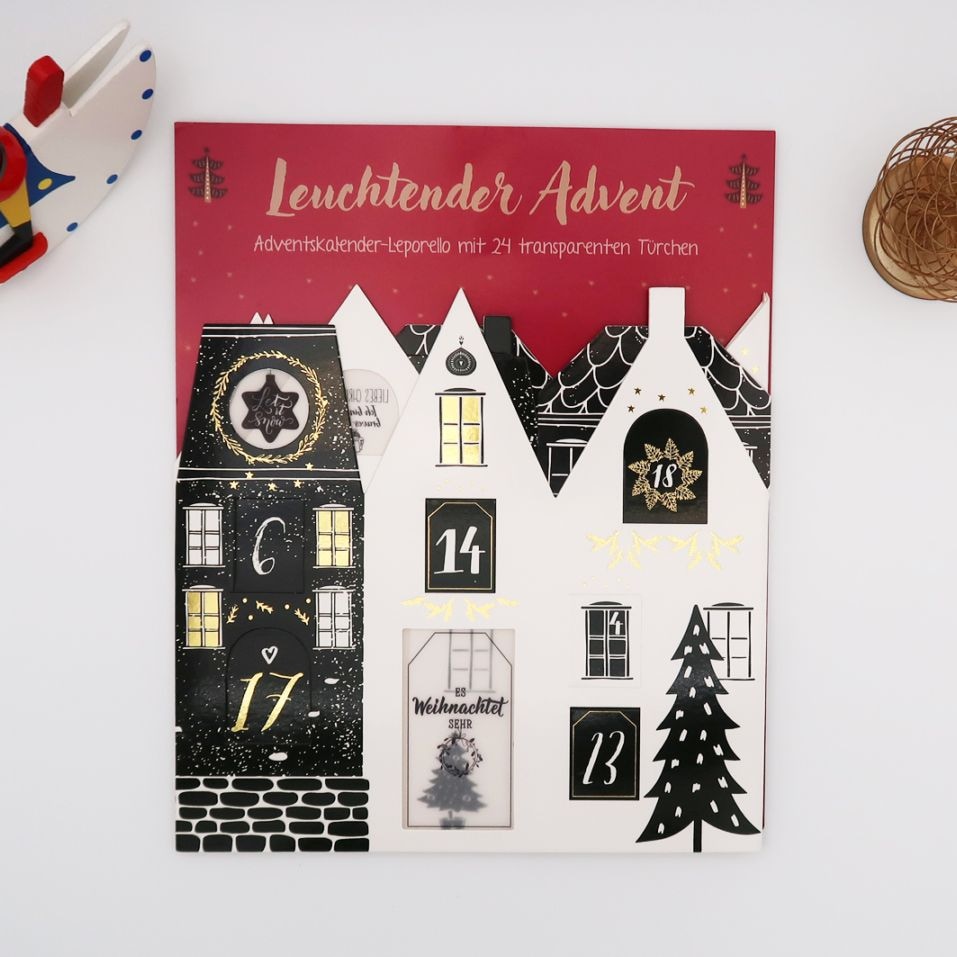 アドベントカレンダー　Leuchtender Adventskalendar